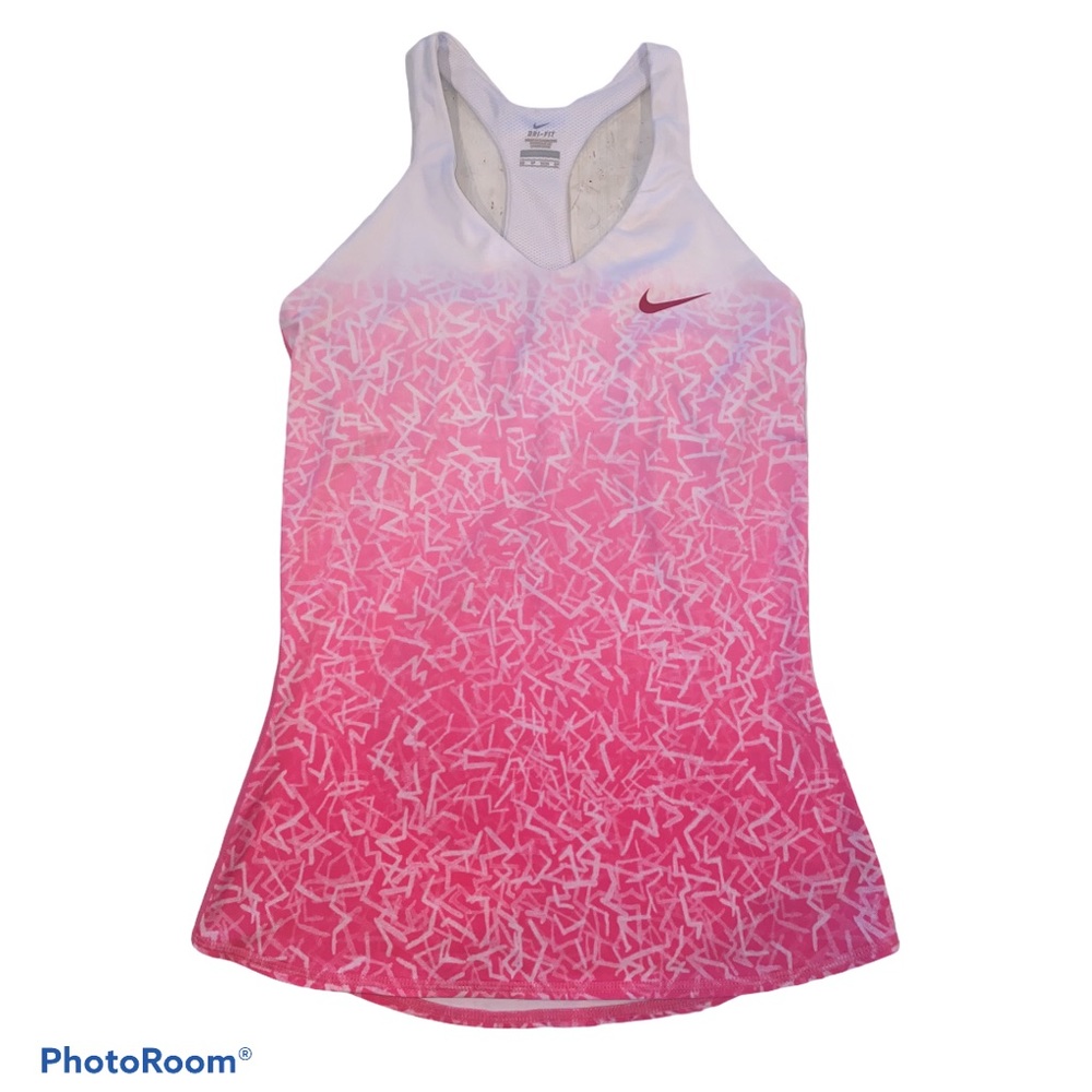 Nike Razorback dri fit tennis tank , pink …